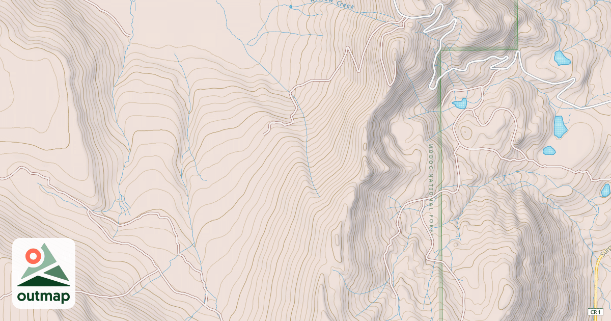 Map of FOSSETT SPRING