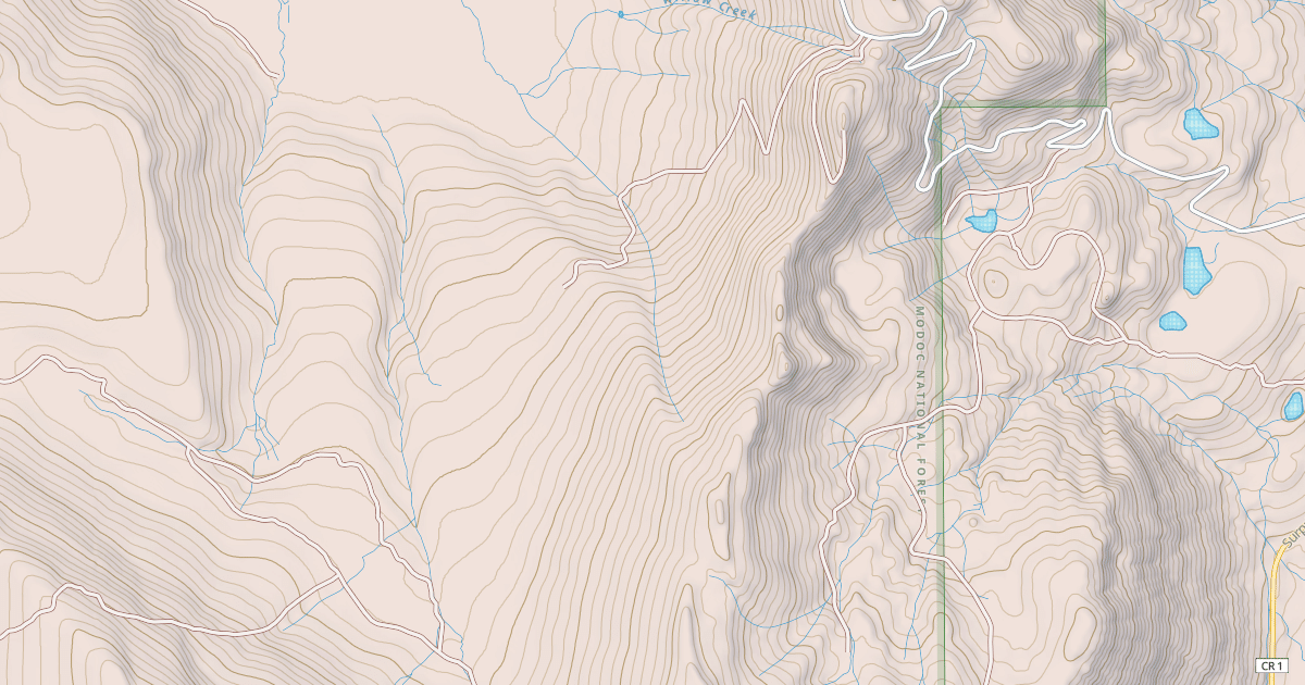 Map preview of FOSSETT SPRING
