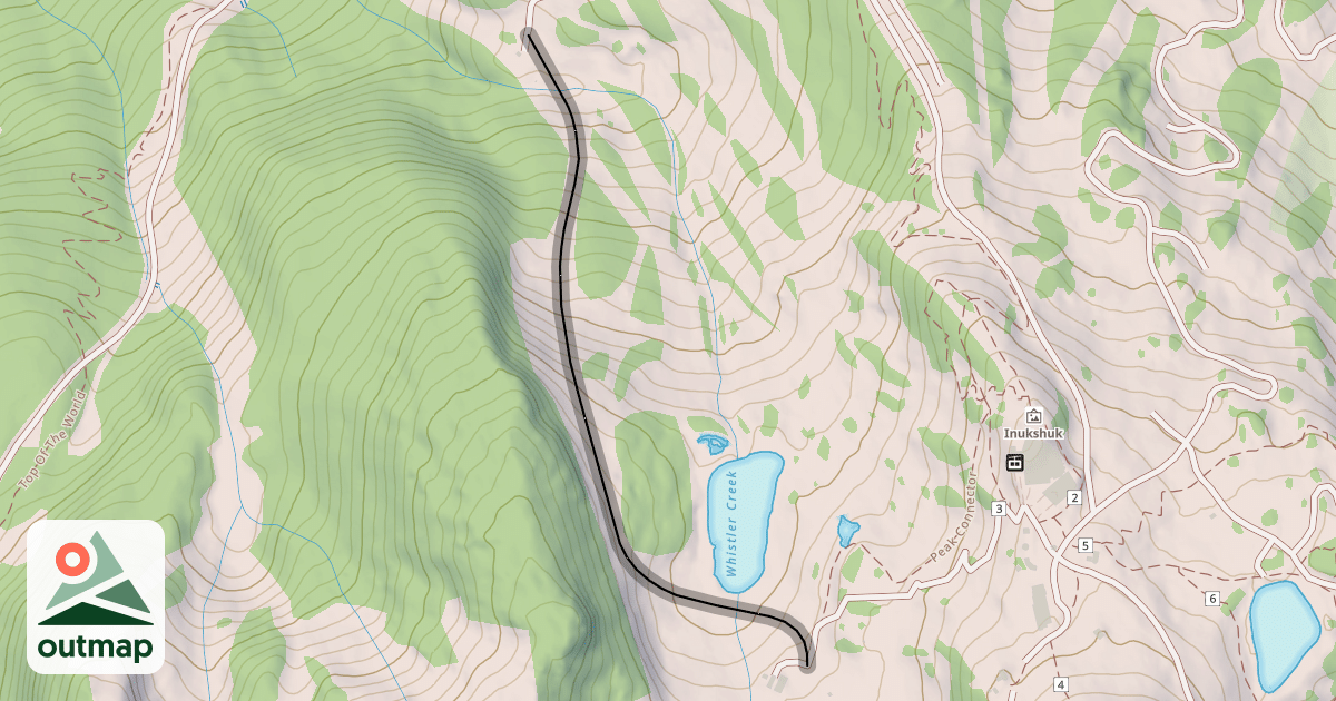 Map of Franz's Meadows