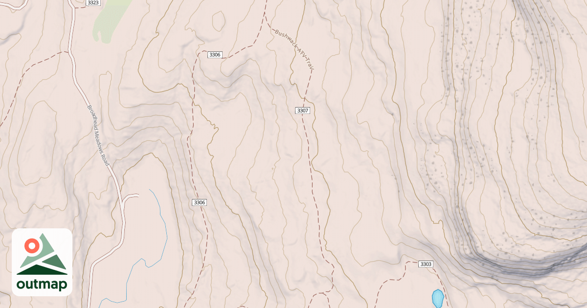 Map of BUSHWACK ATV