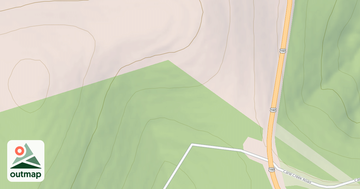 Map of NORTH DABBS CREEK SPUR A