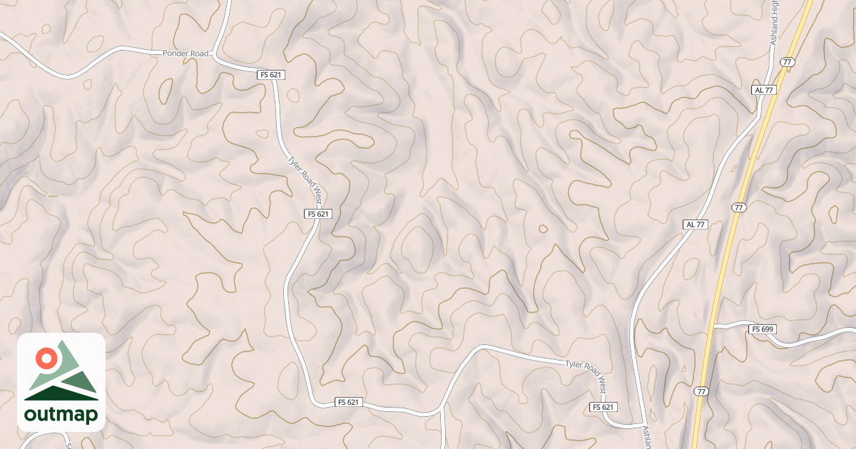 Map of TYLER WEST