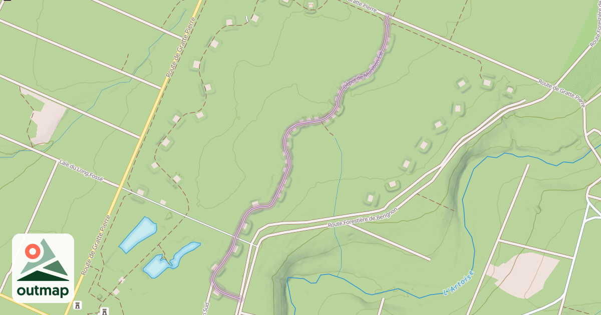 Map of Dépot de Munition Est