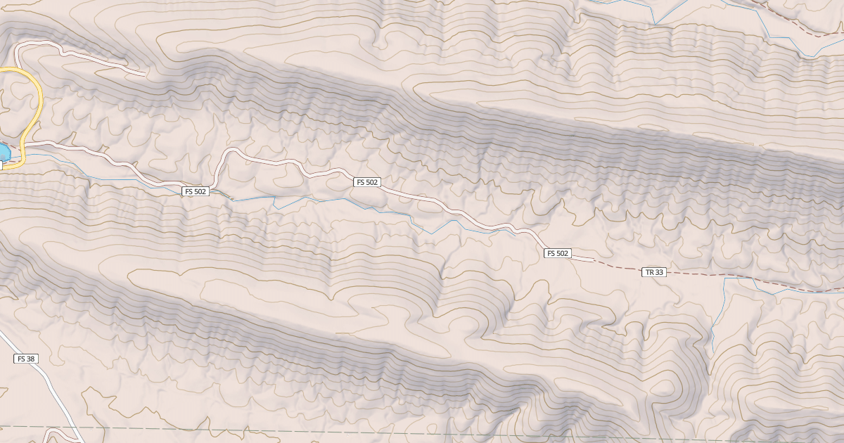 Map preview of VILES BRANCH