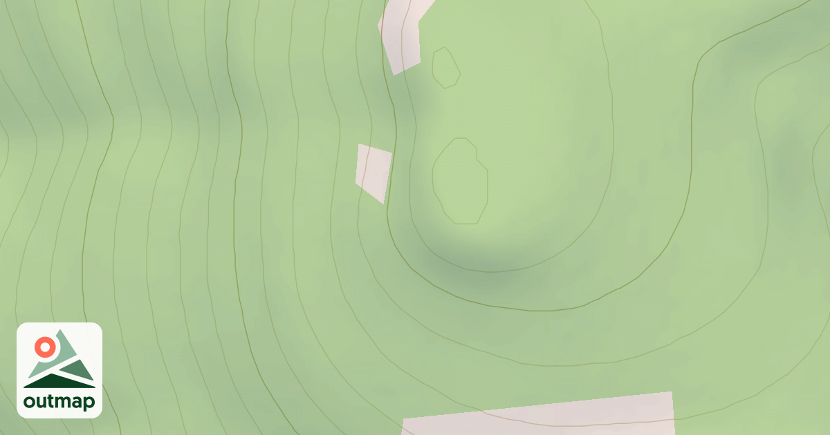 Map of BLUFF THIN T.S.