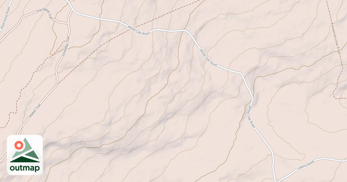 Map of Haldeman & Greenland Tracts - Snowmobile Trails