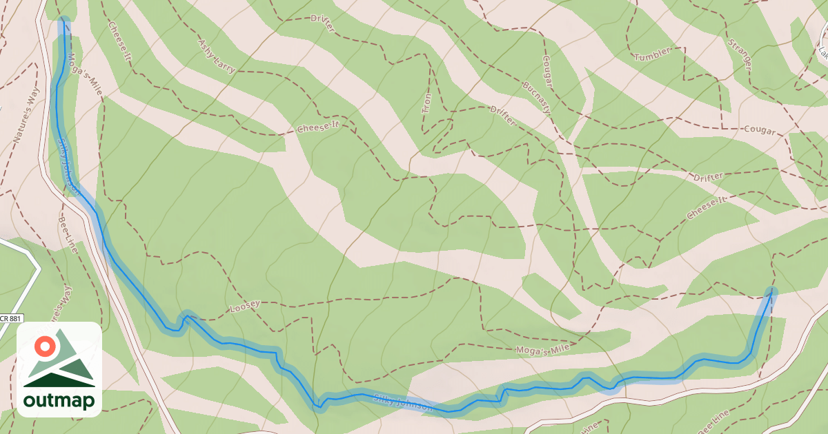 Map of Silky Johnson