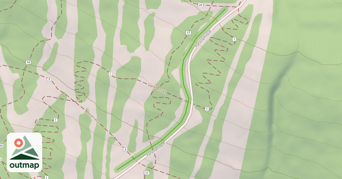 Map of Chasse-Neige
