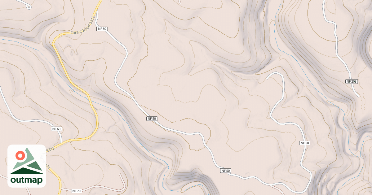 Map of USFS Motor Vehicle Use Map Roads {41A9E24C-4C11-423D-9109-2B58BEF58B67}
