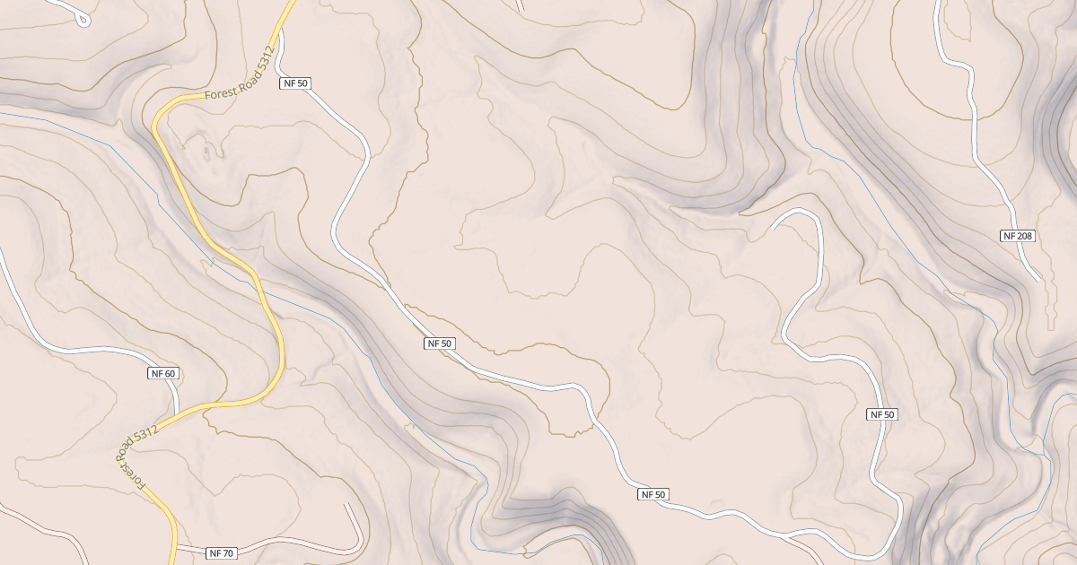 Map preview of USFS Motor Vehicle Use Map Roads {41A9E24C-4C11-423D-9109-2B58BEF58B67}