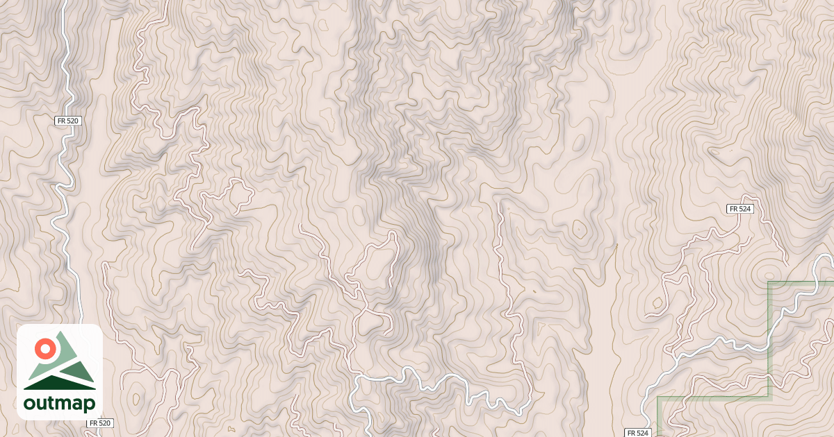 Map of AUSTIN CREEK
