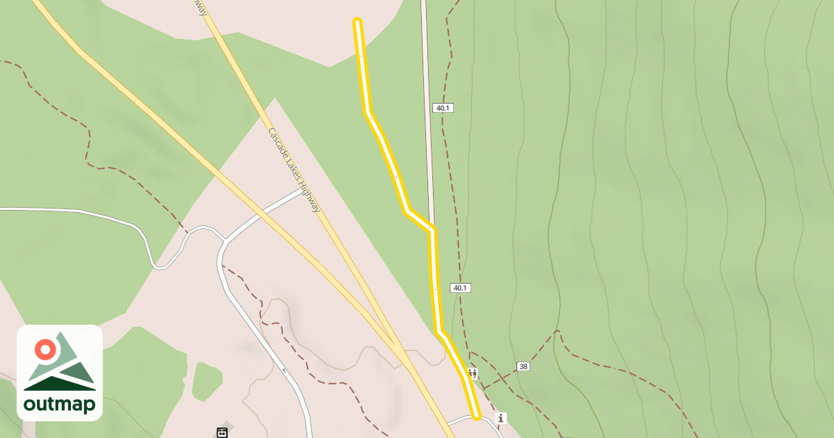 Map of Dutchman Loop