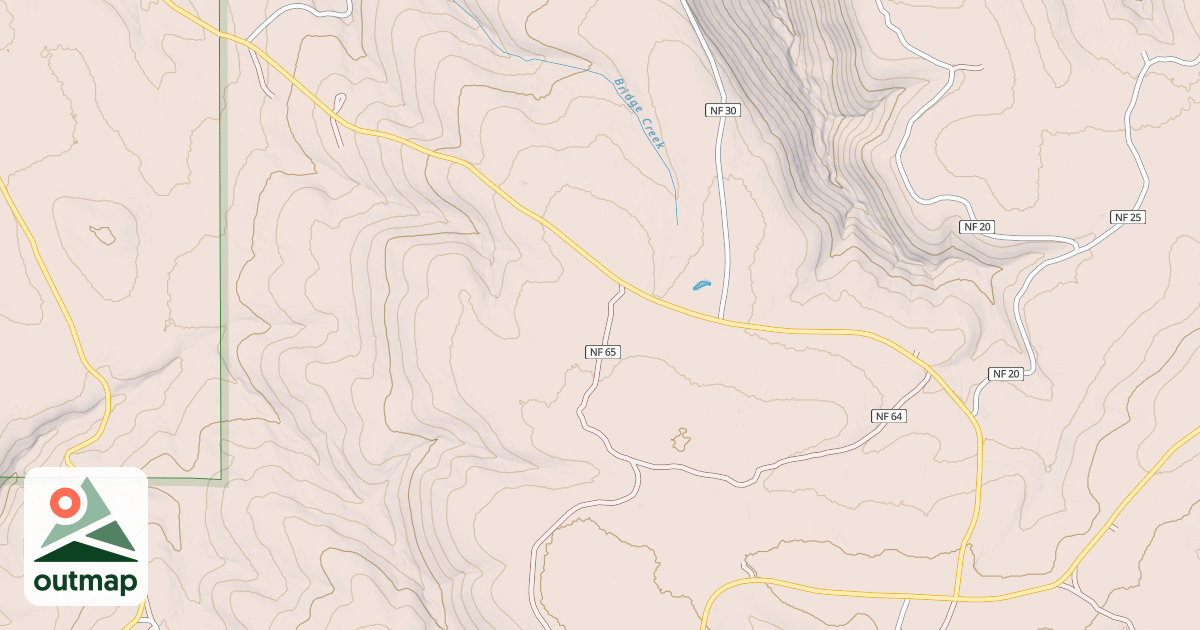 Map of USFS Motor Vehicle Use Map Roads {35672647-CABD-49B6-A2F2-5EFC859AD388}