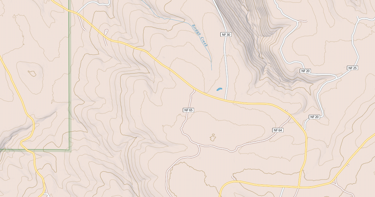 Map preview of USFS Motor Vehicle Use Map Roads {35672647-CABD-49B6-A2F2-5EFC859AD388}