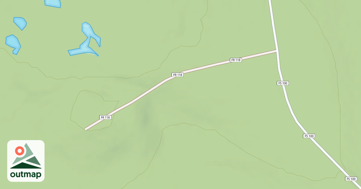 Map of HARDEN FLATS