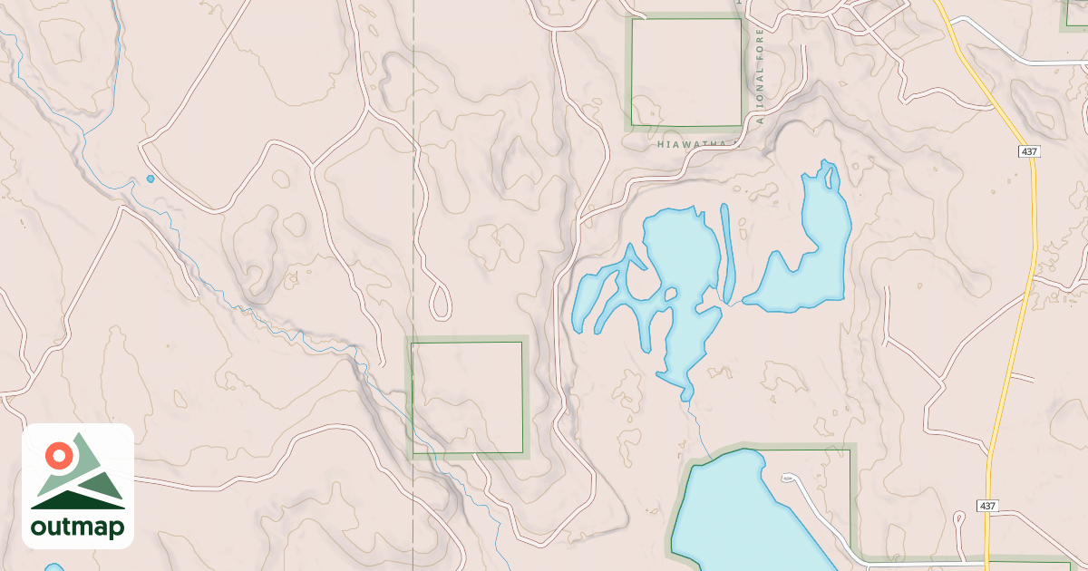 Map of KILPECKER CREEK