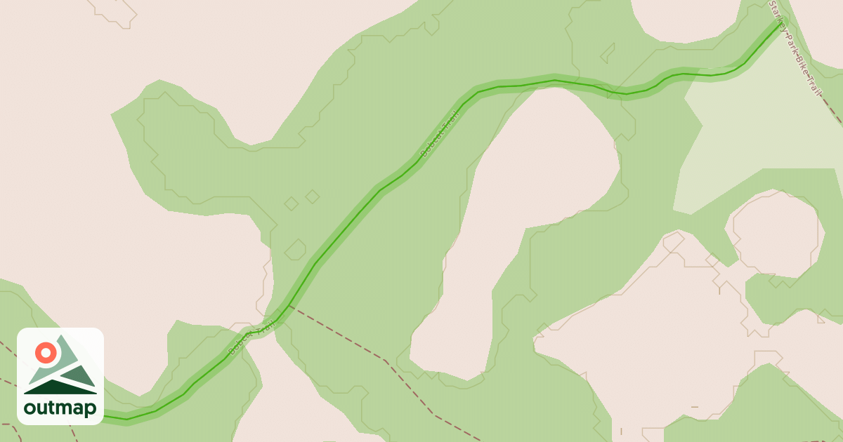 Map of Bobcat Trail