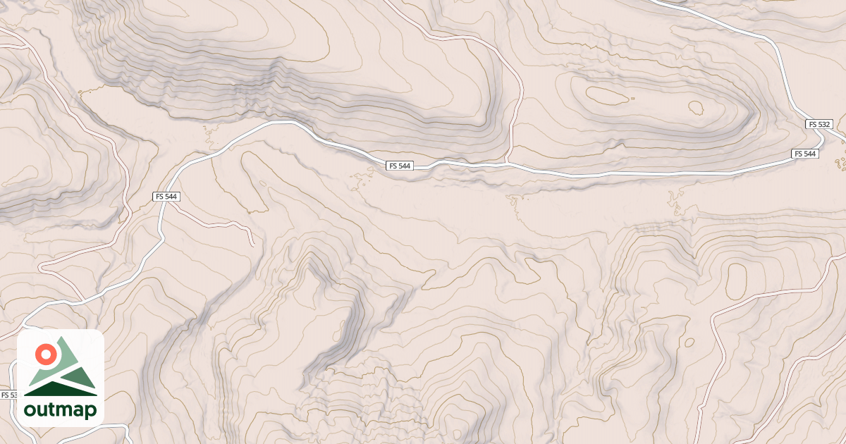 Map of ENOS CREEK
