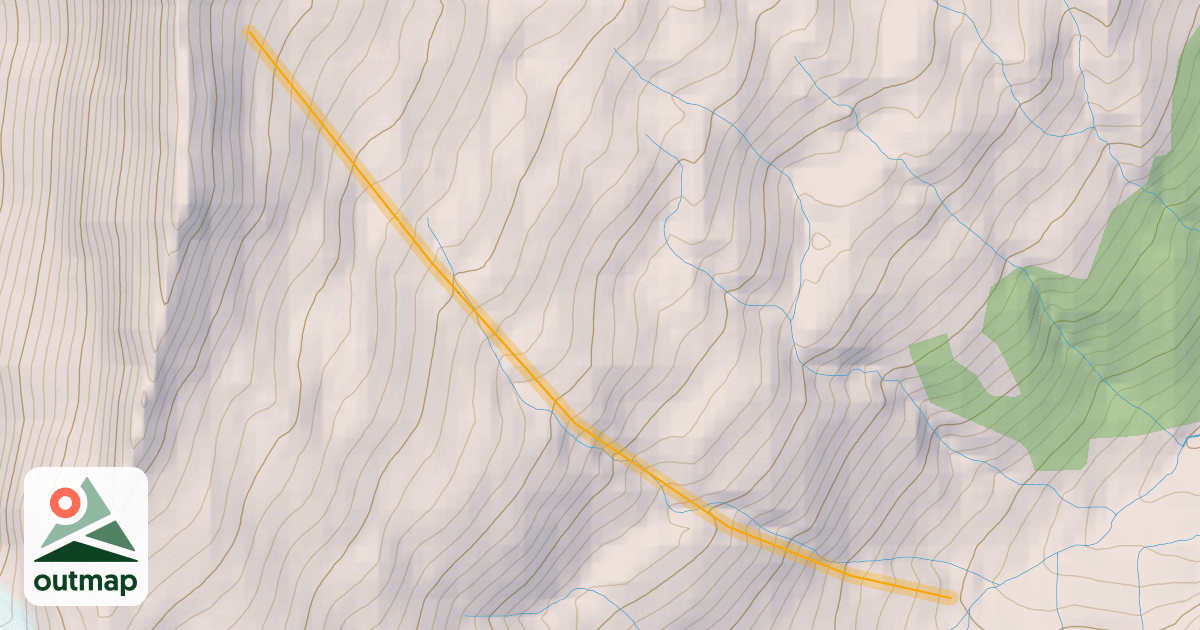 Map of Bigfoot