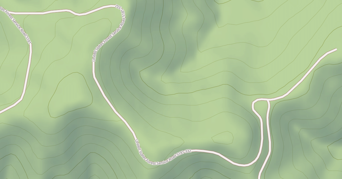 Map preview of USFS Motor Vehicle Use Map Roads {E920BA68-2F27-4199-9E9E-ACD106F475A2}