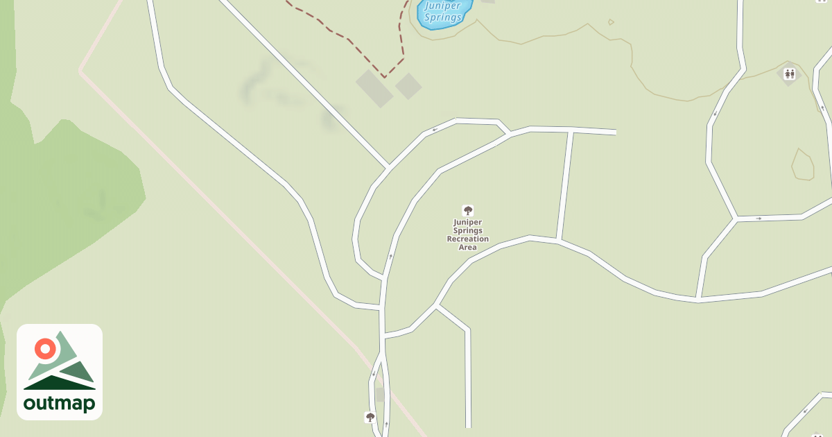 Map of JUNIPER - BATHHOUSE