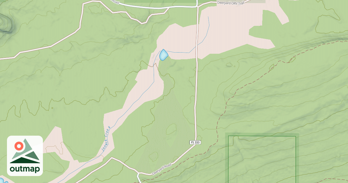 Map of DEERYARD