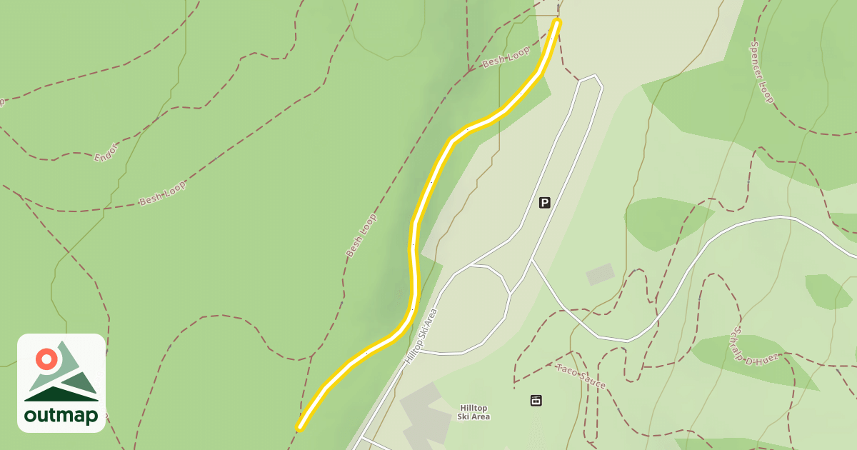Map of Abbott Multi-use Trail