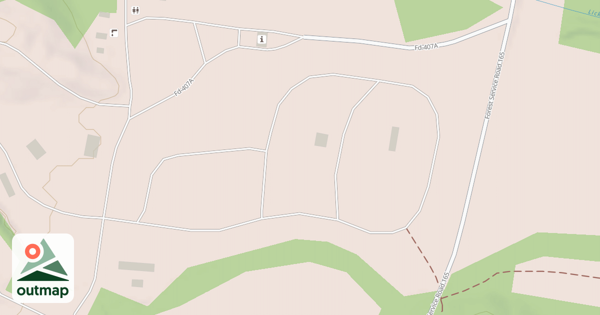Map of WRANGLER'S CAMP ROAD