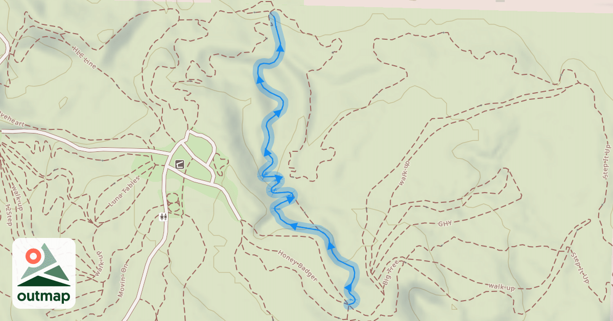 Map of Ryan's Eternal Flow Line