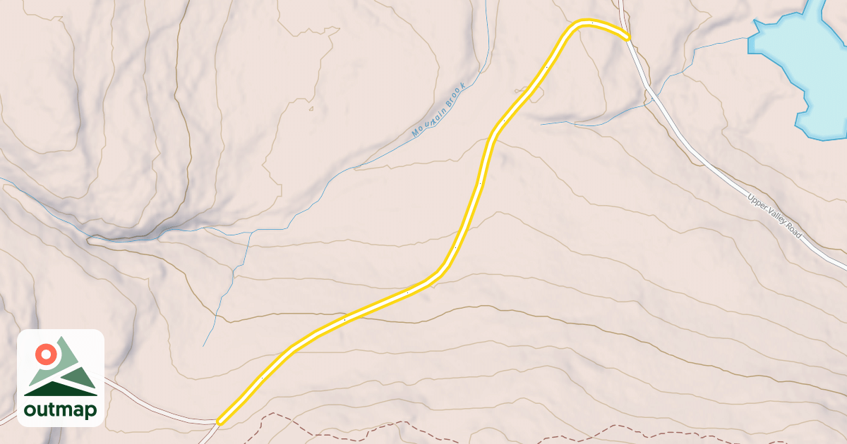 Map of Baker Pond Road