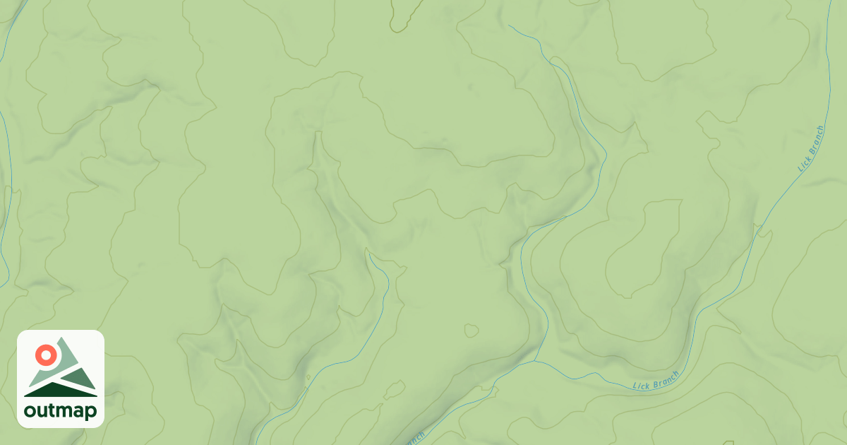 Map of SOUTH LICK