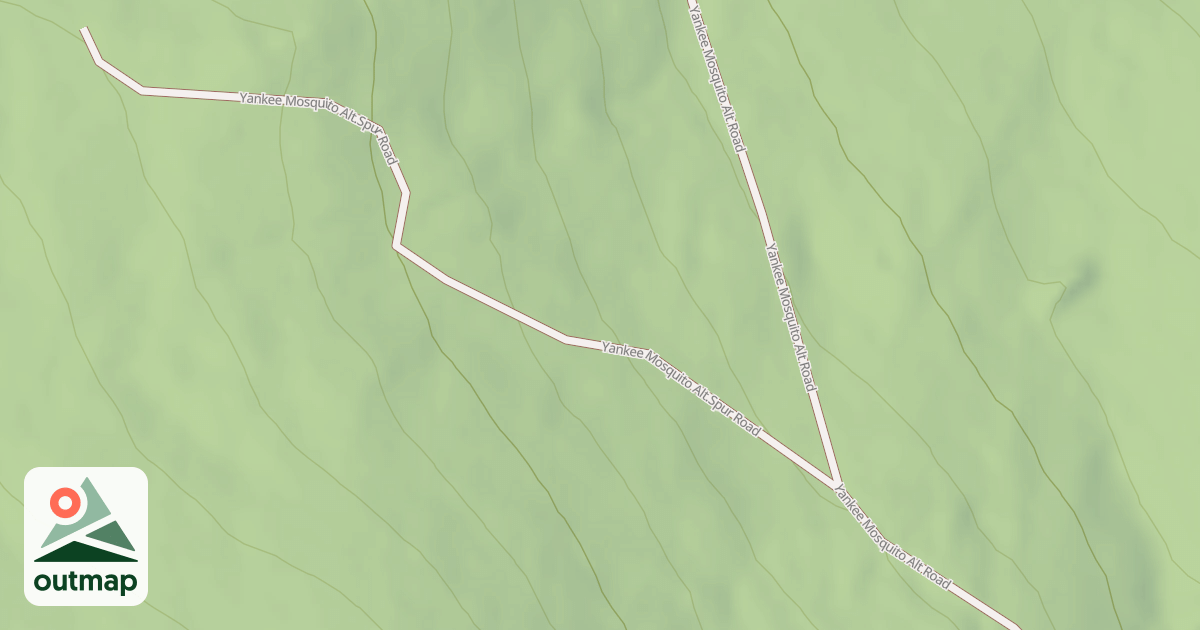 Map of YANKEE MOSQUITO ALT.SPUR