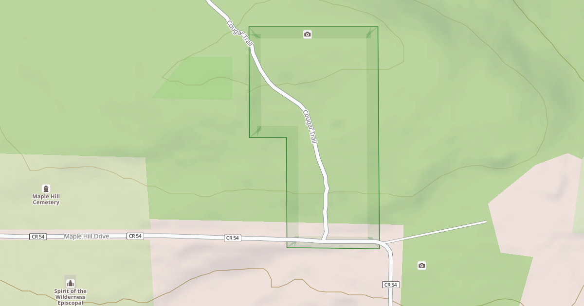 Map preview of COUGAR TRAIL