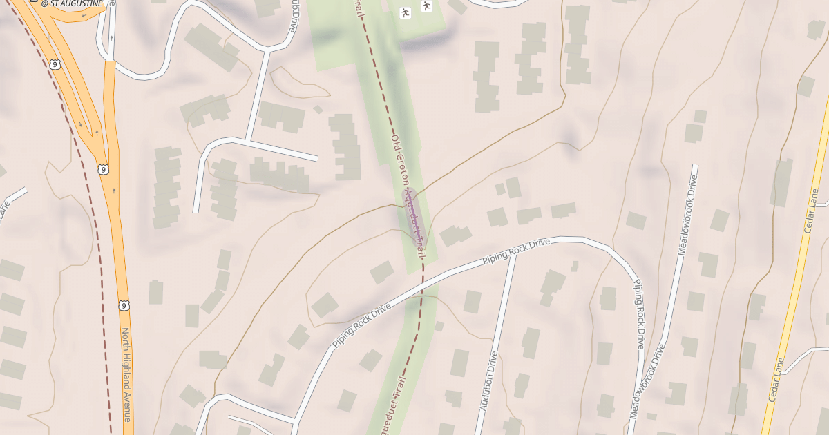Map preview of Old Croton Aqueduct Trail