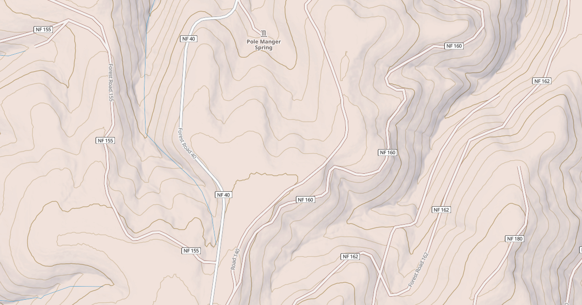 Map preview of UPPER POLE MANGER ROAD