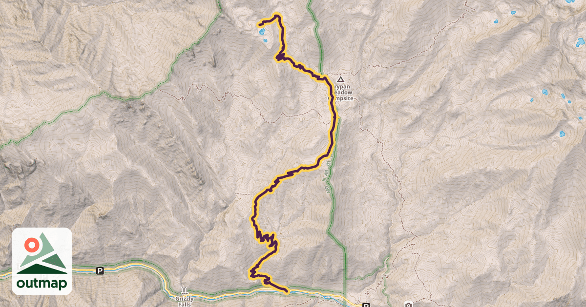 Map of Deer Cove Trail