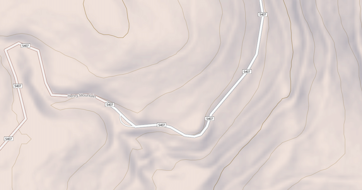 Map preview of HENRY MOUNTAIN