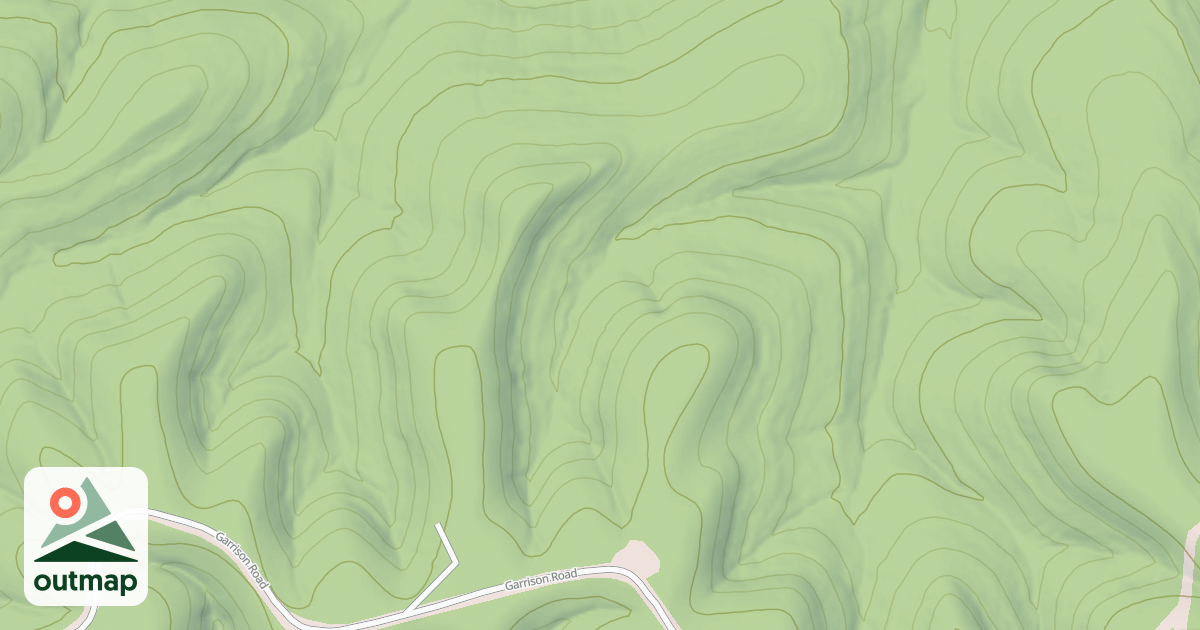Map of GARRISON SPUR