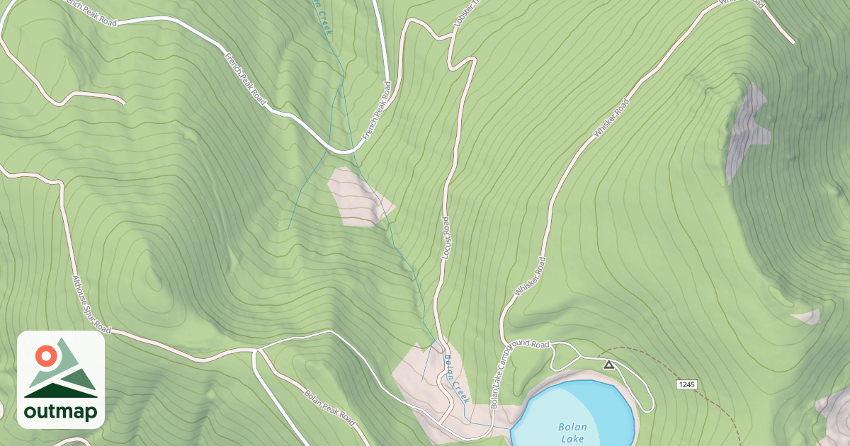 Map of LOCUST