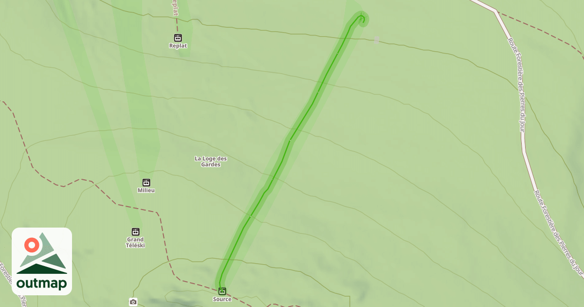 Map of La Source