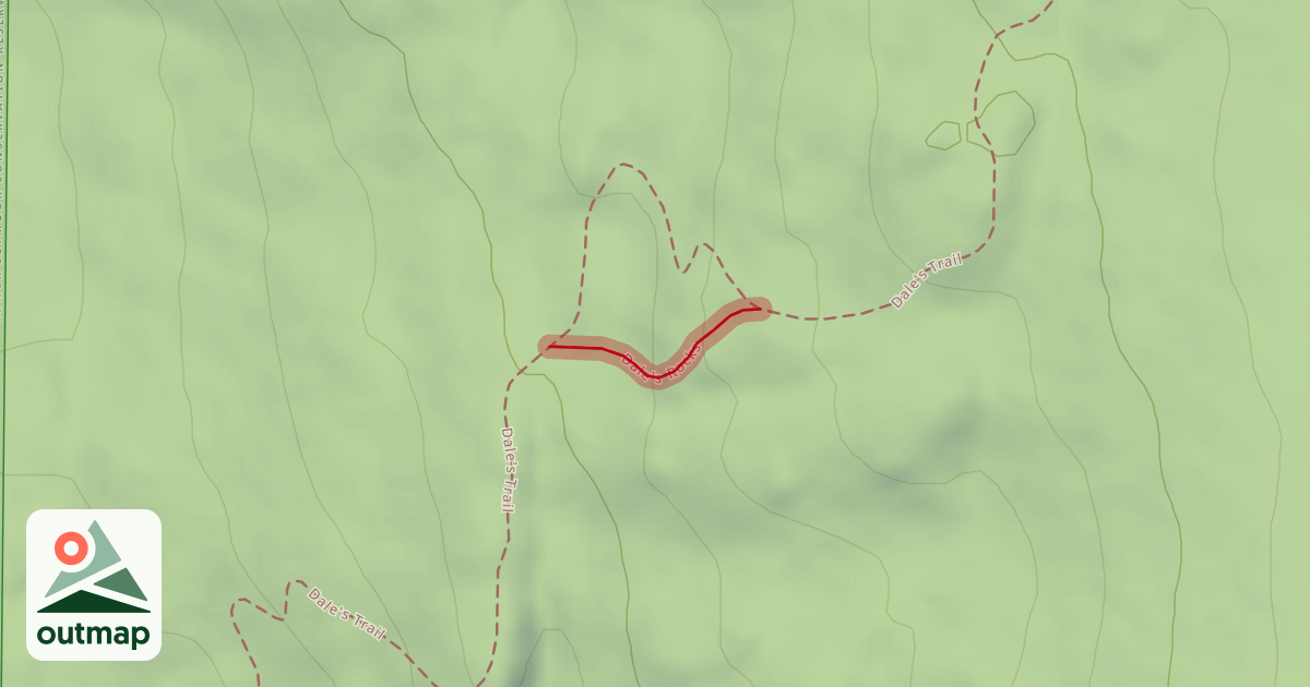 Map of Dale's Rocks