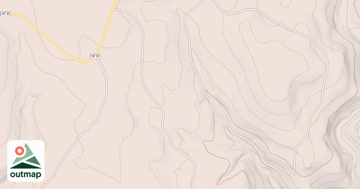Map of USFS National Forest System Roads {EA269BD3-0CC0-4702-BA5F-7EAE2C7A2EB6}