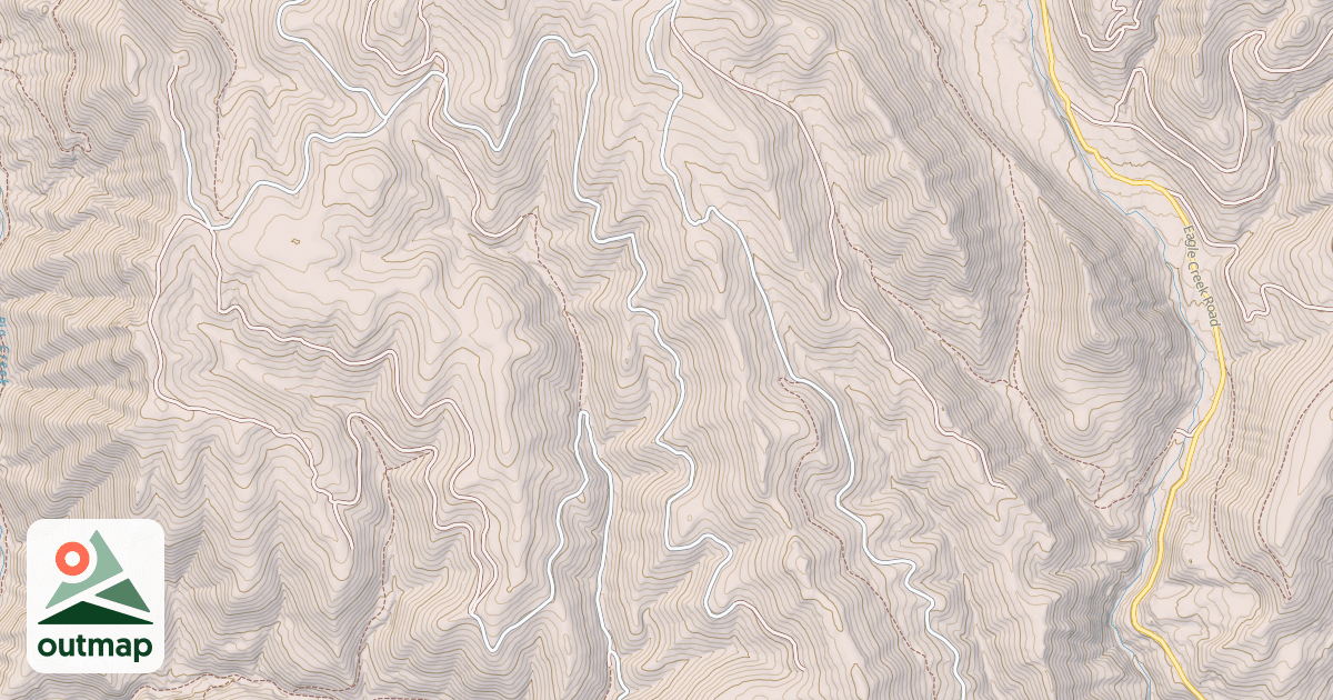 Map of USFS National Forest System Roads {8947150C-C61F-4051-9374-D231A270DB02}