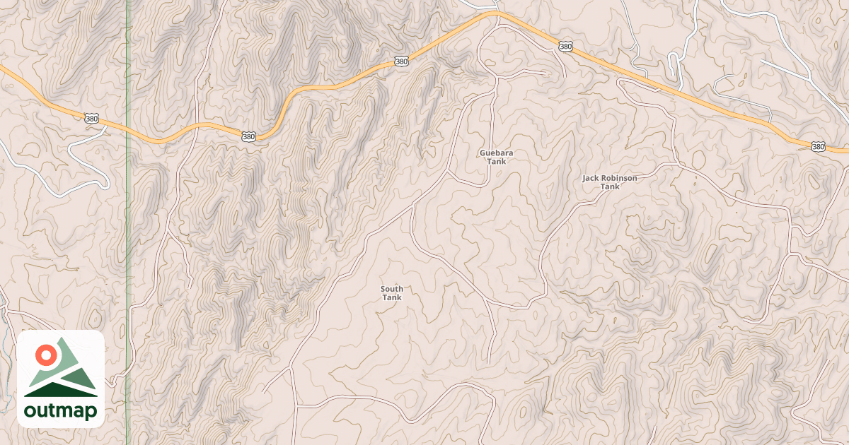 Map of RANCHMEN'S CAMP RD