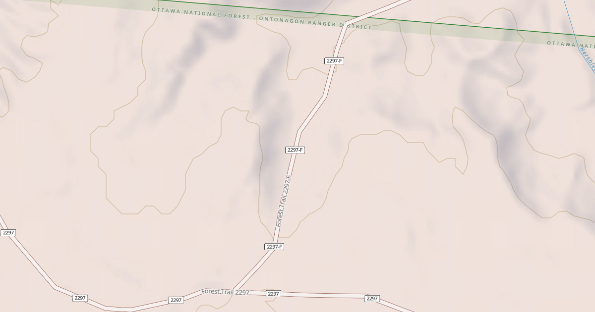 Map preview of USFS Motor Vehicle Use Map Trails 21484