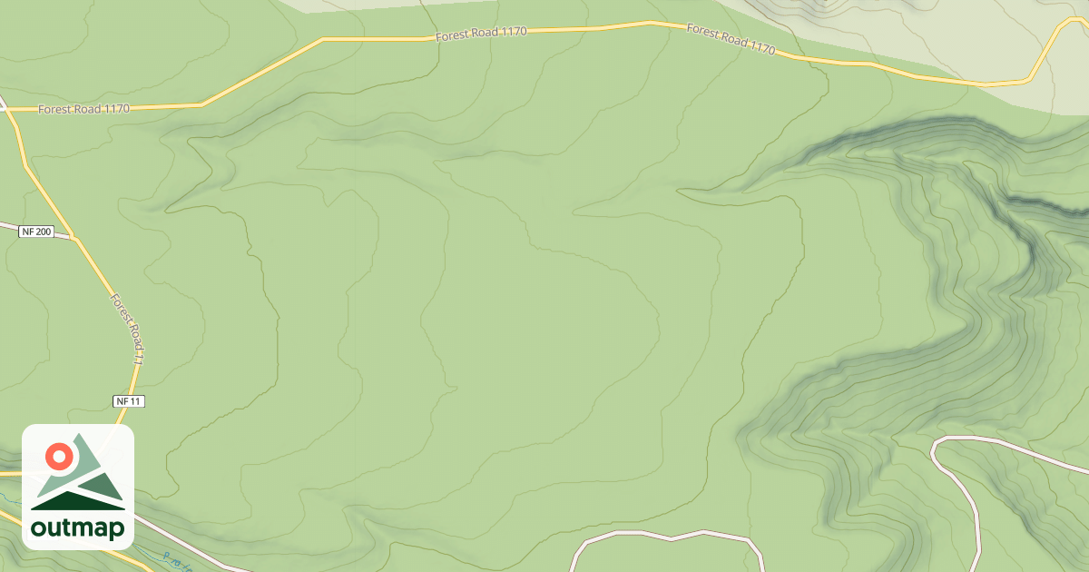 Map of USFS Motor Vehicle Use Map Roads {3121EFD9-74B9-45E0-BF99-753D971088C9}