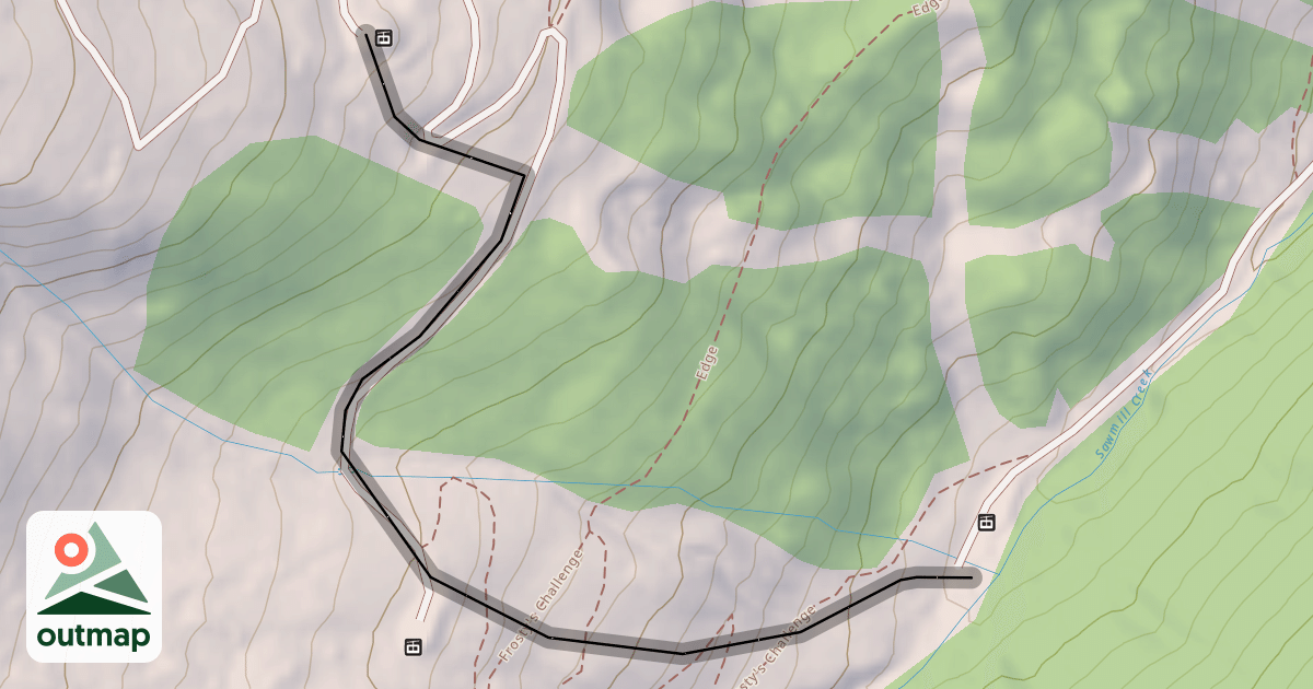 Map of Frosty's Freeway