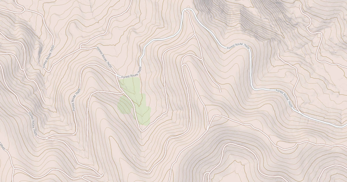 Map preview of USFS Motor Vehicle Use Map Roads {EC375C56-B15A-45A6-91E6-E2E150BD25D5}