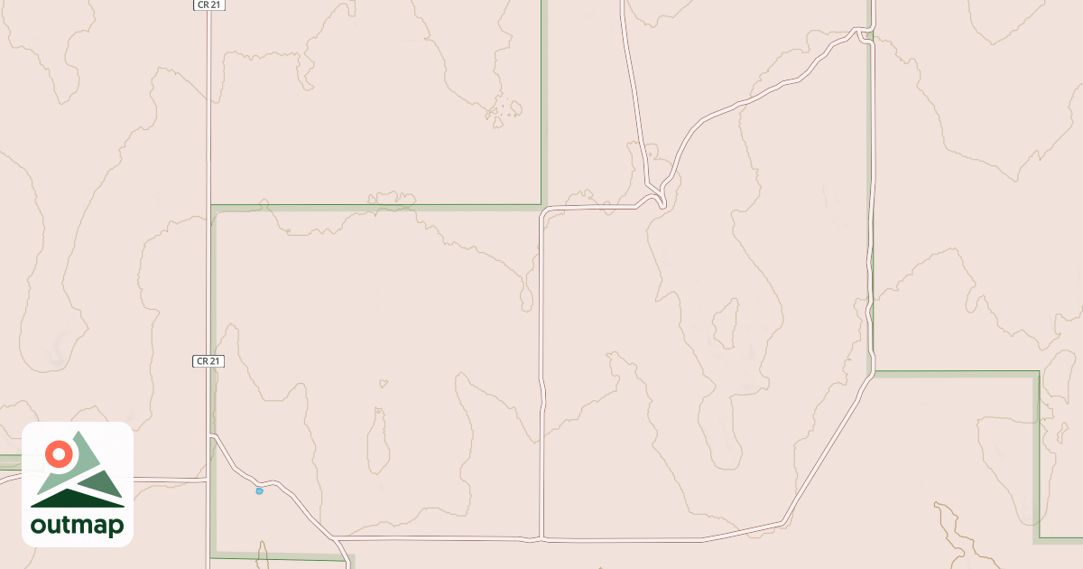 Map of TWO ROCK