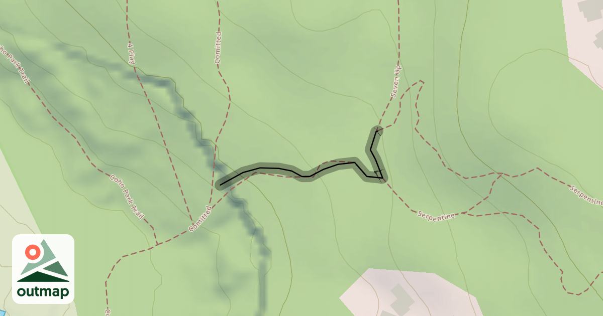 Map of Greenwood To Coho